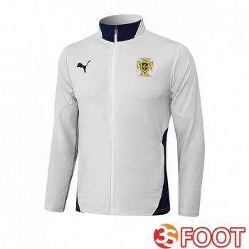 Veste Foot Portugal Gris 2025/2026