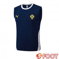Gilet Foot Portugal Bleu Royal 2025/2026