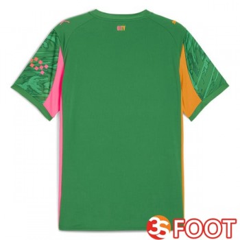 Maillot De Foot Manchester City Gardien De but Vert 2025/2026