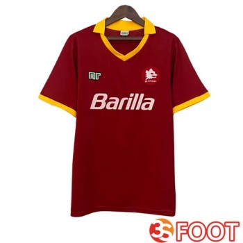 Maillot De Foot AS Rome Retro Domicile 1989/1990