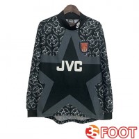Maillot De Foot Arsenal Retro Gardien De But Gris 1994/1995