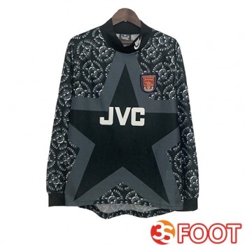 Maillot De Foot Arsenal Retro Gardien De But Gris 1994/1995