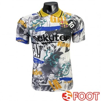 Maillot De Foot FC Barcelone Special Edition Blanc/Noir 2025/2026