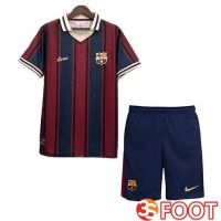 Maillot De Foot FC Barcelone Enfant Édition 125e Anniversaire Bleu Royal Rouge
