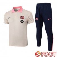 Ensemble Polo FC Barcelone + Pantalon Jaune 2025/2026