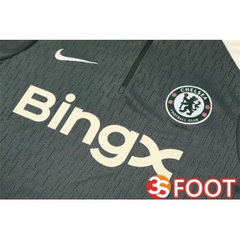 Ensemble Survetement De Foot FC Chelsea Vert 2025/2026