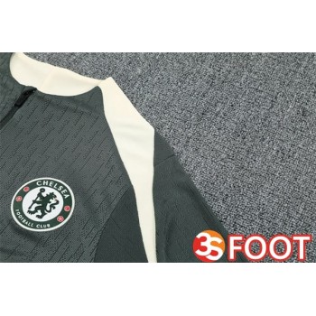 Ensemble Survetement De Foot FC Chelsea Vert 2025/2026