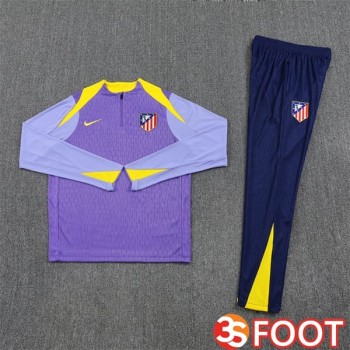 Ensemble Survetement De Foot Atletico Madrid Pourpre 2025/2026