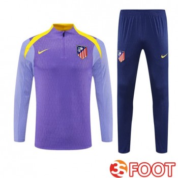 Ensemble Survetement De Foot Atletico Madrid Pourpre 2025/2026