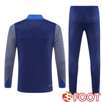 Ensemble Survetement De Foot Paris PSG Bleu 2025/2026