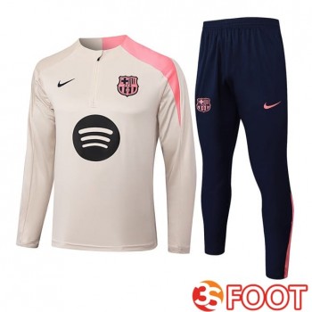 Ensemble Survetement De Foot FC Barcelone Jaune 2025/2026