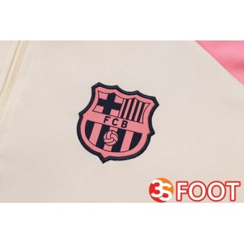 Ensemble Survetement De Foot FC Barcelone Jaune 2025/2026