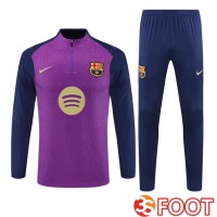 Ensemble Survetement De Foot FC Barcelone Pourpre 2025/2026