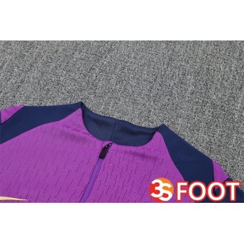 Ensemble Survetement De Foot FC Barcelone Pourpre 2025/2026