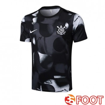 Training T-Shirts Corinthians Noir 2025/2026