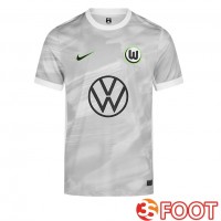 Maillot De Foot Vfl Wolfsburg Exterieur Gris 2025/2026