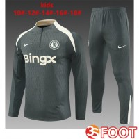 Ensemble Survetement De Foot FC Chelsea Enfant Vert 2025/2026