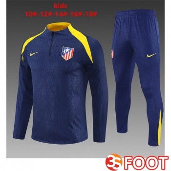 Ensemble Survetement De Foot Atletico Madrid Enfant Bleu Royal 2025/2026