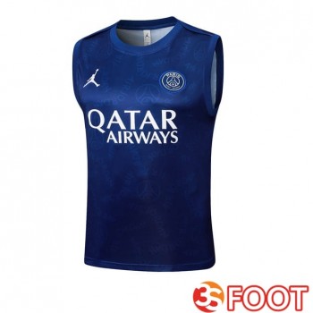 Gilet Foot Jordan Paris PSG Bleu Royal 2025/2026