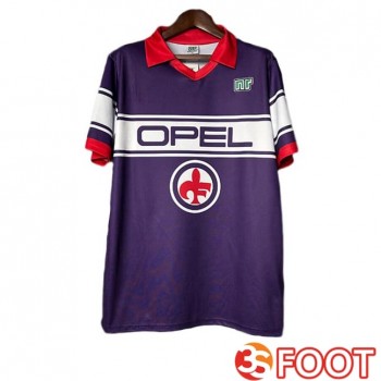 Maillot De Foot ACF Fiorentina Retro Domicile Pourpre 1983-1985