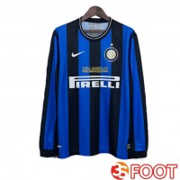 Maillot De Foot Inter Milan Retro Champions League Domicile Bleu 2009-2010