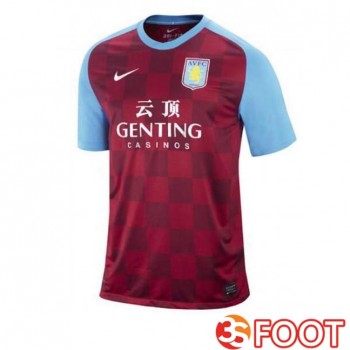 Maillot De Foot Aston Villa Retro Domicile Rouge 2011-2012