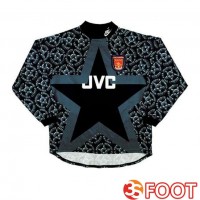 Maillot De Foot Arsenal Retro Gardien De but Manche Longue Gris 1994-1995
