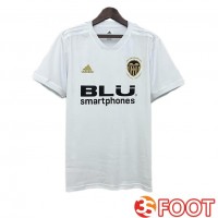 Maillot De Foot Valencia CF Retro Domicile Blanc 2018-2019