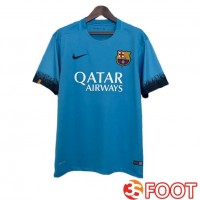 Maillot De Foot FC Barcelone Retro Third Bleu 2015-2016