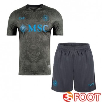 Maillot De Foot SSC Naples Enfant Third Gris 2024/2025