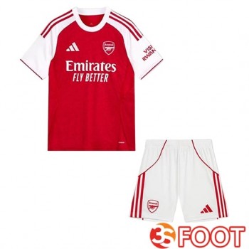 Maillot De Foot Arsenal Enfant Domicile 2025/2026