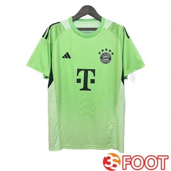 Maillot De Foot Bayern Munich Gardien De But Vert 2025/2026