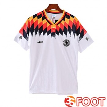 Maillot De Foot Allemagne Retro Domicile 1994