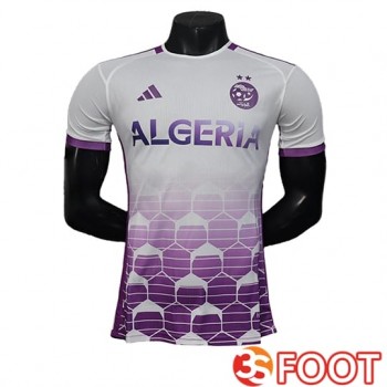 Maillot Equipe Foot Algérie Special Edition Blanc/Pourpre 2025/2026