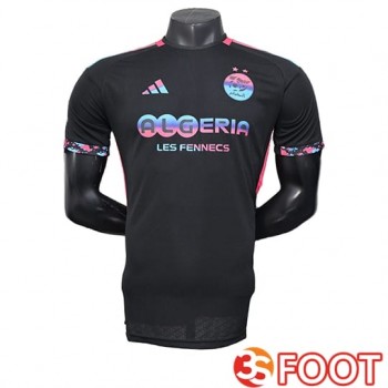 Maillot Equipe Foot Algérie Special Edition Noir 2025/2026