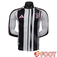 Maillot De Foot Juventus Manches Longues Domicile 2025/2026