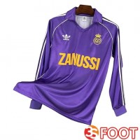 Maillot De Foot Real Madrid Retro Third Manches Longues 1984/1985