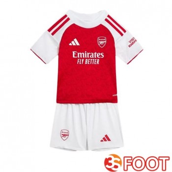 Maillot De Foot Arsenal Enfant Domicile Rouge Blanc 2025/2026