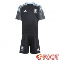 Maillot De Foot Aston Villa Enfant Exterieur Noir 2025/2026