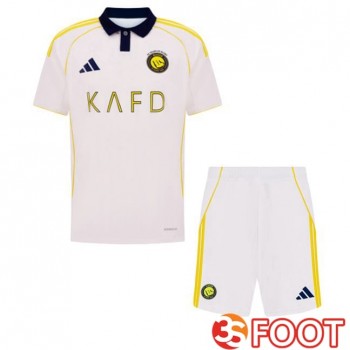 Maillot De Foot Al-Nassr FC Enfant Third Blanc 2025/2026