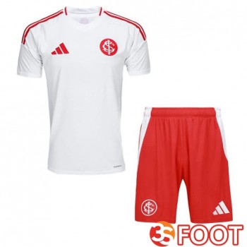 Maillot De Foot SC Internacional Enfant Exterieur Blanc 2025/2026