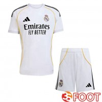 Maillot De Foot Real Madrid Enfant Domicile Blanc 2025/2026