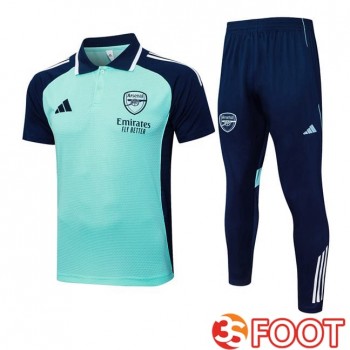 Ensemble Polo Arsenal + Pantalon Vert 2025/2026