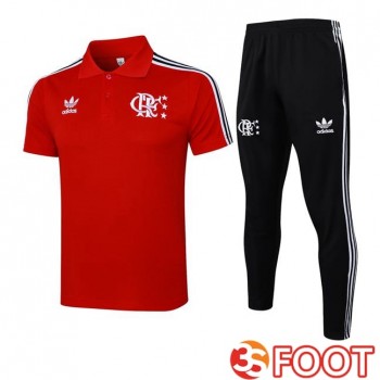 Ensemble Polo Flamengo + Pantalon Rouge 2025/2026