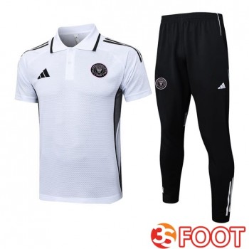 Ensemble Polo Inter Miami CF + Pantalon Blanc 2025/2026