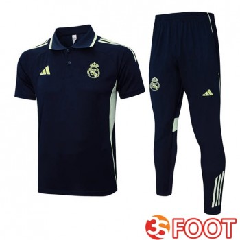 Ensemble Polo Real Madrid + Pantalon Bleu Royal 2025/2026