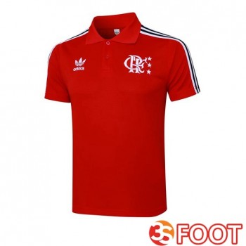 Polo Foot Flamengo Rouge 2025/2026