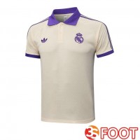 Polo Foot Real Madrid Jaune 2025/2026