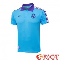 Polo Foot Real Madrid Bleu 2025/2026