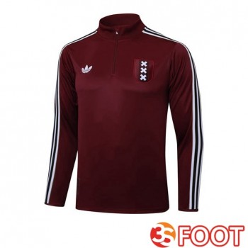 Training Sweatshirt AFC Ajax Rouge 2025/2026